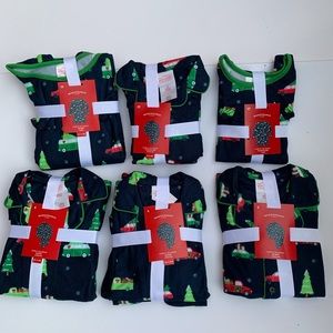 NWT Children’s Holiday Car Pajama Set - Wonder…
